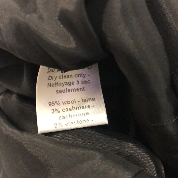 Joseph Navy Wool and Cashmere Sleeveless Midi Dress - Picture 11 of 11